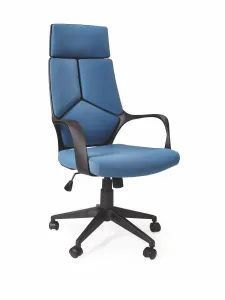 Kancelárska stolička Voyan modrá/čierna