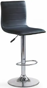 HALMAR barová stolička H21 čierna