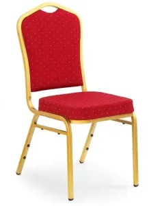 HALMAR Banketová stolička K66 červená