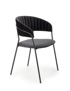 Halmar Jedálenská stolička ESTA K426 Farba: Čierna