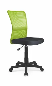 Detská otočná stolička Halmar DINGO zelená-čierna