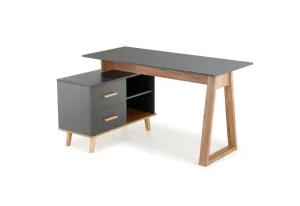 Expedo Písací stôl REGIO XL, 134x78x60, dub wotan/antracit
