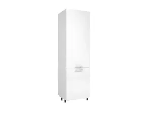 Vysoká skriňa pre vstavanú chladničku VENTO DL-60/214 Biela