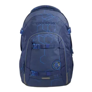 COOCAZOO - Školský ruksak JOKER, Blue Motion, certifikát AGR