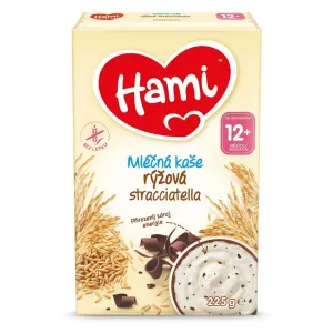Hami mliečna kaša ryžová stracciatella (od ukonč. 12. mesiaca) 1x225 g