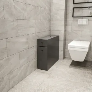 Kúpeľňová skrinka Calencia 55 cm antracitová