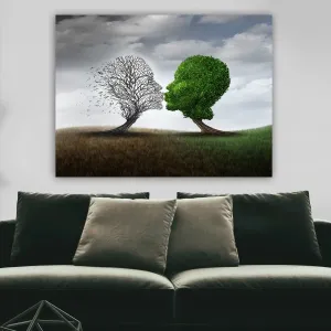 ASIR Obraz na plátne LOVING TREES 70 cm plátno