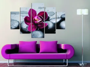 Viacdielny obraz Pink Flower 92 x 56 cm