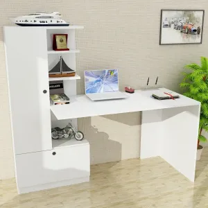 Biele pracovné stoly HouseLand.sk