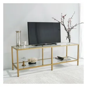 ASIR TV stolík BASIC zlatý