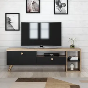 TV stolík Parion 150 cm dub/čierny
