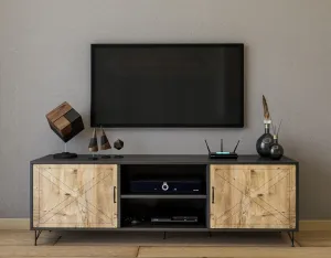 TV stolík Comfort 160 cm borovica atlantická/antracit