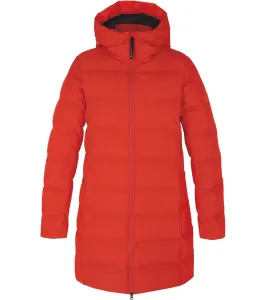 Hannah GAIA Dámsky páperový kabát, červená, veľkosť 42
