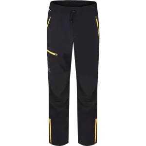 Hannah Claim II Man Pants Anthracite/Yellow M Outdoorové nohavice