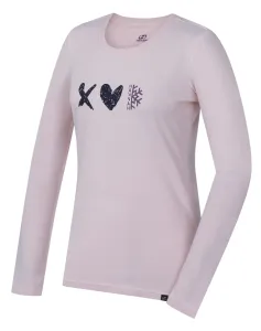 HANNAH Elika Dámske tričko s dlhým rukávom 10014709HHX crystal pink 40