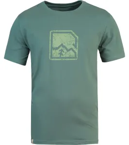HANNAH Miko Pánske tričko z organickej bavlny 10029083HHX dark forest XL