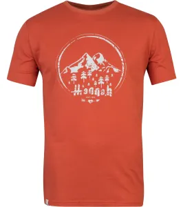 HANNAH Ravi Pánske bavlnené tričko 10029118HHX mecca orange L