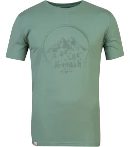 HANNAH Ravi Pánske bavlnené tričko 10029118HHX oil green M