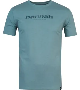 HANNAH Ravi Pánske bavlnené tričko 10029118HHX smoke blue L