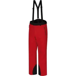 Hannah LARRY Pánske lyžiarske nohavice, červená, veľkosť XXL