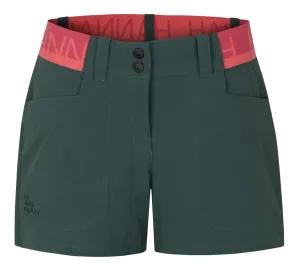 Hannah NYLAH Dámske šortky, tmavo zelená, veľkosť XXL