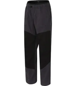 Hannah GUINES JR Detské outdoorové nohavice, tmavo sivá, veľkosť 128