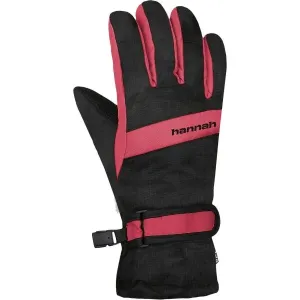 Hannah CLIO JR Detské rukavice, čierna, veľkosť #8490355