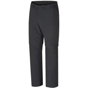 Hannah STRETCH Pánské odopínateľné nohavice, tmavo sivá, veľkosť #470495
