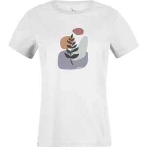 Hannah ARIA Dámske bavlnené tričko, biela, veľkosť #9315557