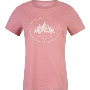 Hannah ARIA Dámske bavlnené tričko, ružová, veľkosť #9315626
