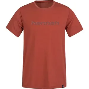 Hannah BINE Pánske funkčné tričko, červená, veľkosť #9383816
