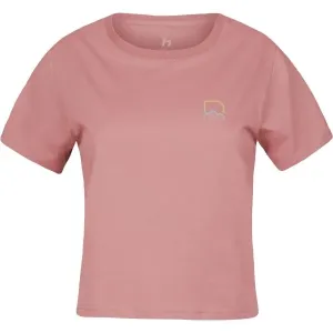 Hannah ELIN Dámske bavlnené tričko, ružová, veľkosť #9398189