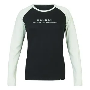 Hannah PRIM Dámske tričko s dlhým rukávom, čierna, veľkosť #8378500