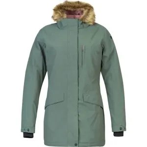 Hannah CAROLI Dámsky zimný kabát s membránou, zelená, veľkosť #8220941