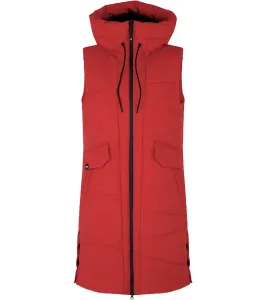 Hannah ELA Dámska zimná vesta, červená, veľkosť #420169