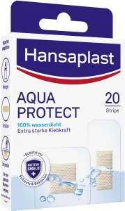 Hansaplast Aqua Protect Plaster náplasť 20 ks náplastí unisex