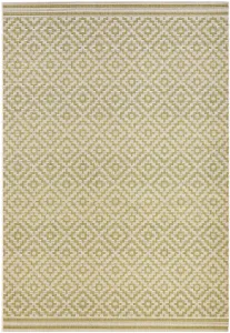 Kusový koberec Northrugs Meadow 102465 Green Cream 160x230 cm