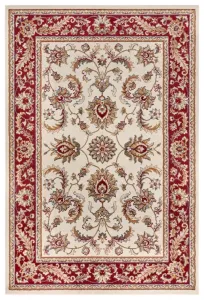 Kusový koberec Luxor 105643 Reni Cream Red Rozmery kobercov: 140x200