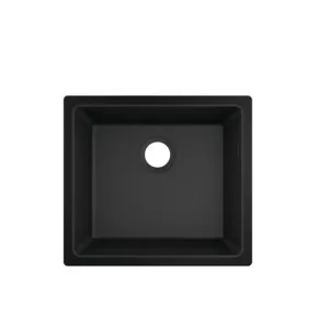 HANSGROHE HANSGROHE - Dřezy Podstavný granitový drez S510-U450, grafitová čierna 43431170
