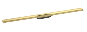 Sprchový žľab Hansgrohe RainDrain Flex 120 cm nerez leštěný vzhled zlata 56054990