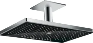 Hansgrohe Rainmaker Select - Hlavová sprcha 460, 3 prúdy, sprchové rameno 100 mm, čierna/chróm 24006600