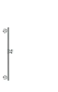 Hansgrohe Unica - Sprchová tyč Comfort, dĺžka 650 mm, chróm 26401000