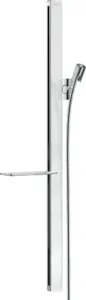 HANSGROHE - Unica'E Sprchová tyč 900 mm, so sprchovou hadicou, biela/chróm 27640400