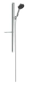 HansGrohe Rainfinity - Súprava sprchovej hlavice 130, 3jet, tyče 900 mm a hadice, EcoSmart, chróm 27672000