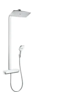 HANSGROHE HANSGROHE - Raindance Select E Sprchový set Showerpipe 360 s termostatom, EcoSmart 9 l/min, biela/chróm 27286400