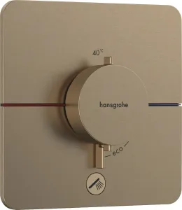 Sprchová batéria Hansgrohe ShowerSelect Comfort Q bez podomietkového telesa kartáčovaný bronz 15589140