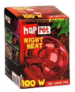 Happet NIGHT HEAT UVA nočná žiarovka do terária 100W