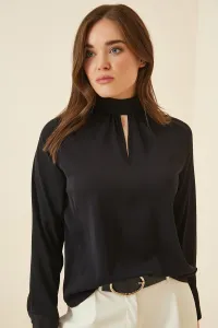 Happiness İstanbul Blouse - Black - Regular fit #7002058