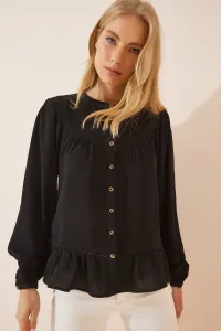 Happiness İstanbul Blouse - Black - Regular fit