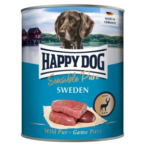 Happy Dog PREMIUM - Fleisch Pur - divinové mäso konzerva pre psy 800g